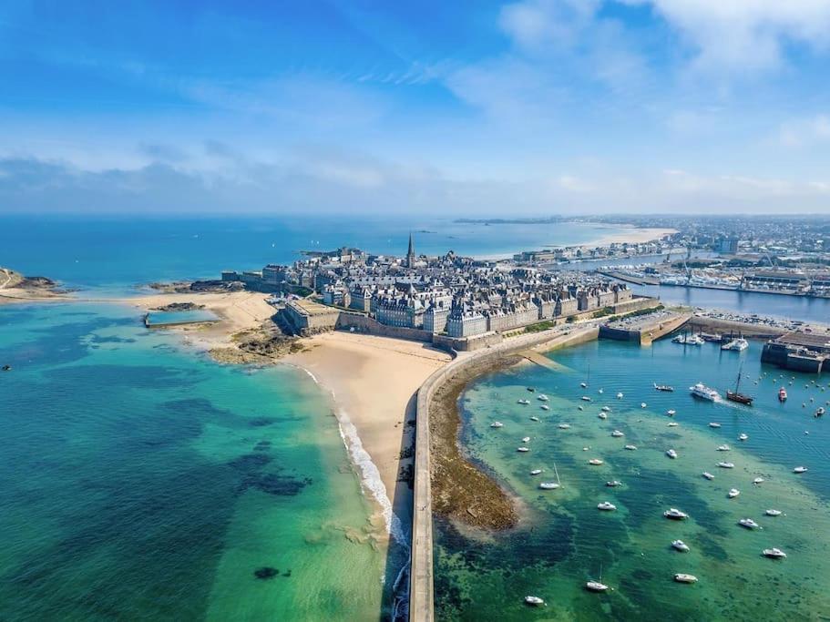 Petite Maison Situee Entre Saint-Malo Et Cancale Saint-Méloir-des-Ondes Exterior foto